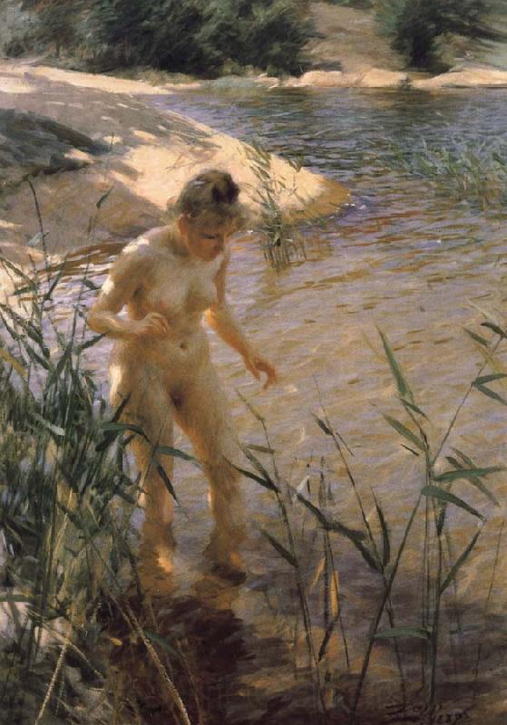 Anders Zorn Reflexer (Reflexions) Spain oil painting art